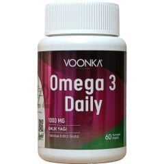Voonka Omega 3 1000mg Daily 60 Yumuşak Kapsül