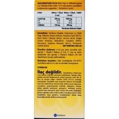 Focus Natura Plus Sitikolin+Balıkyağı Takviye Edici Gıda 200ml