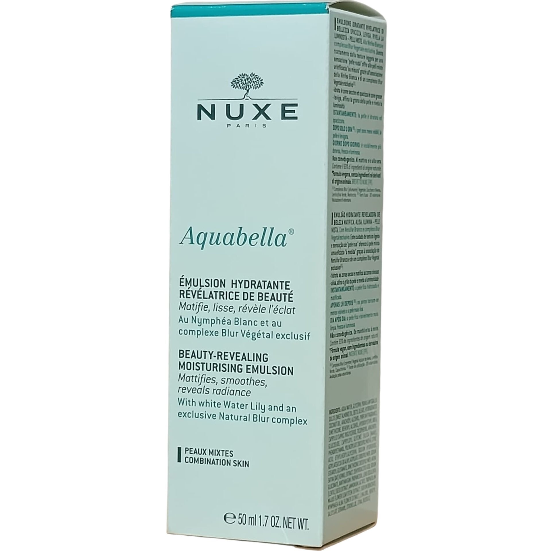 Nuxe Aquabella Hydrantante Karma Ciltler İçin Emülsiyon 50 ml