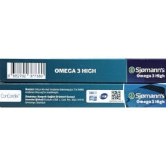 Sjomann’s Omega 3 ve Vitamin D3 İçeren Takviye Edici Gıda 30 Adet Çiğnenebilir Jel Form