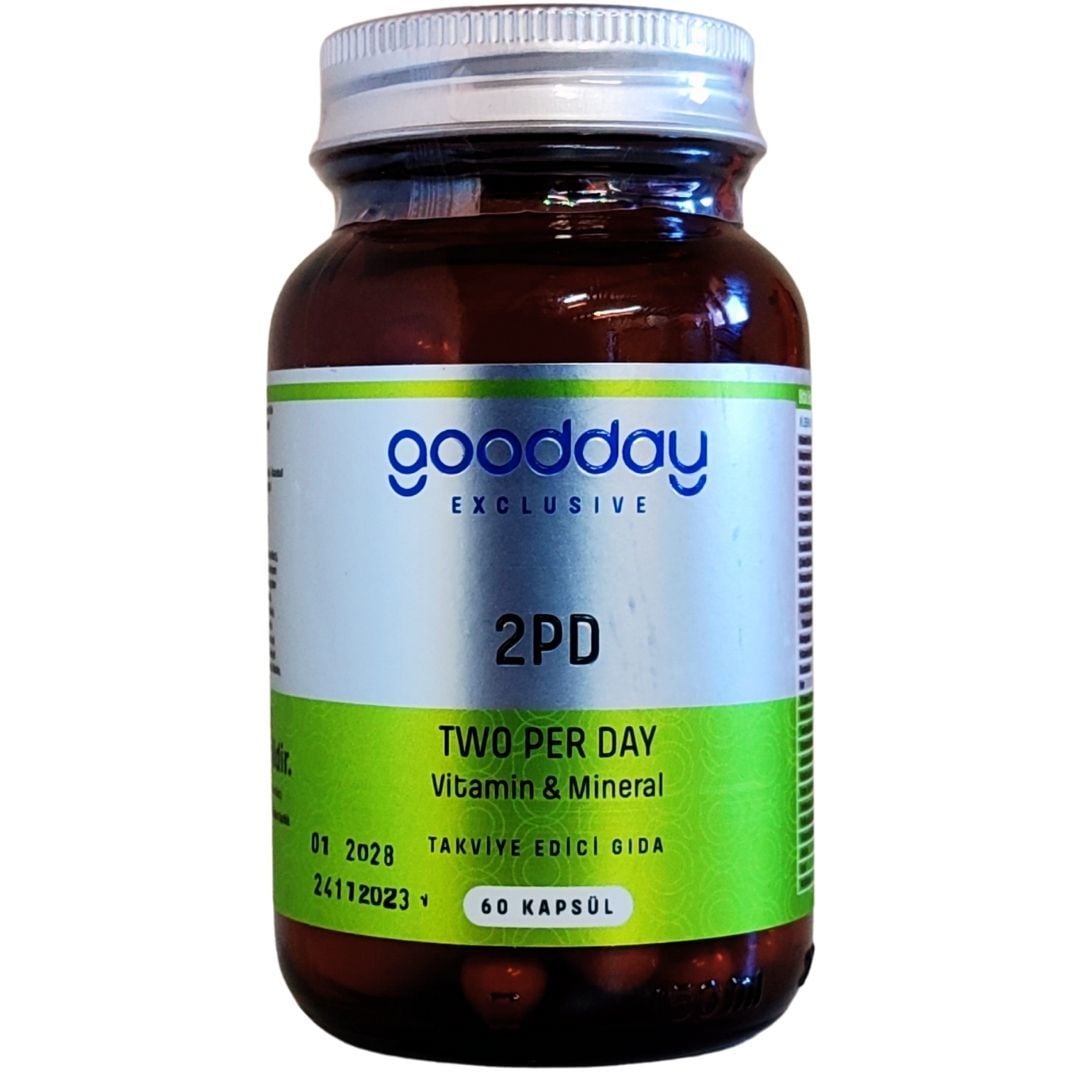 Goodday 2PD Two Per Day 60 Kapsül
