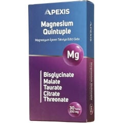 Apexis Magnesium Quintuple 30 Tablet