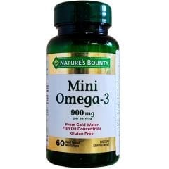 Nature's Bounty Mini Omega-3 900 mg 60 Softgel