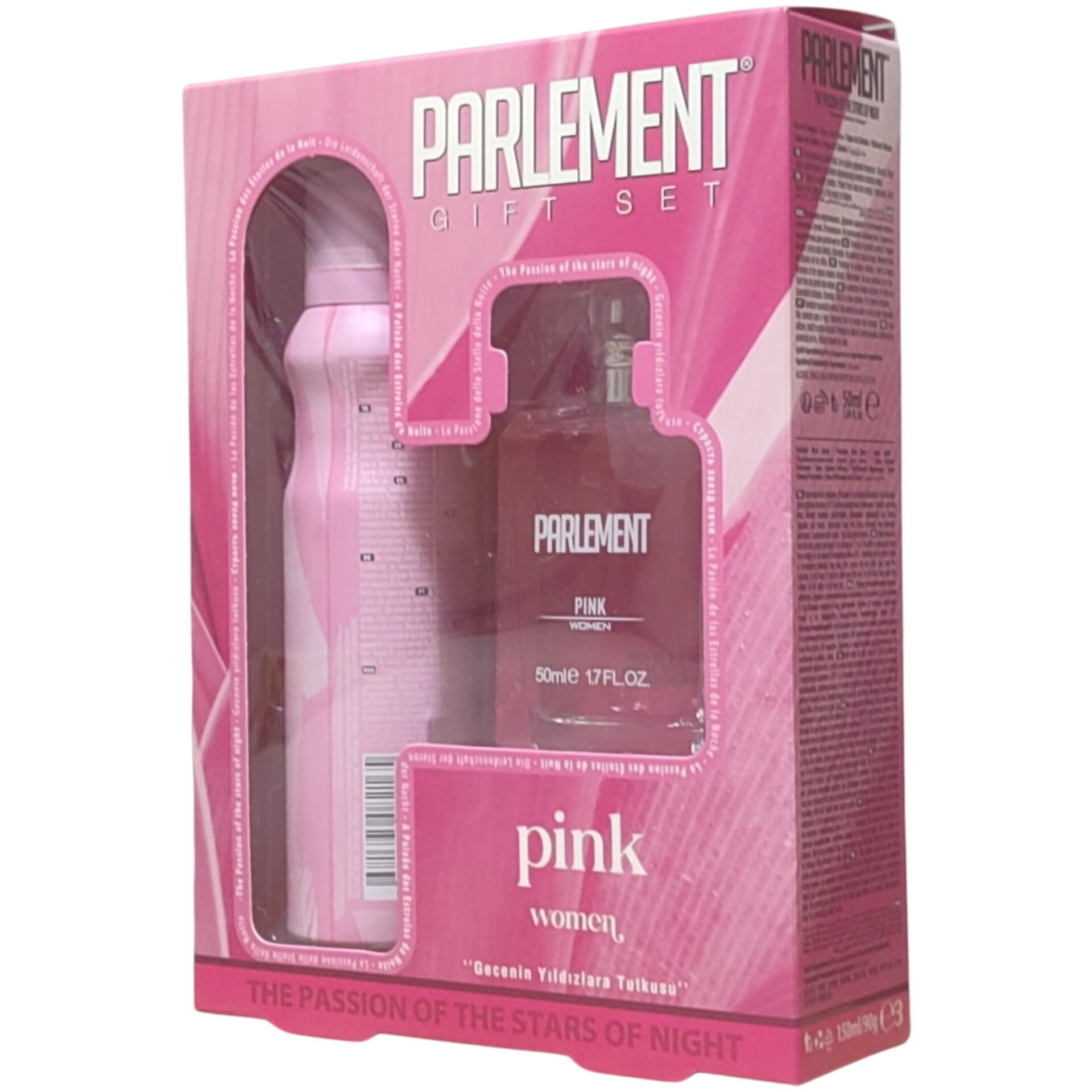 Parlement Pink Women Set - Parfüm 50 ml + Deodorant 150 ml