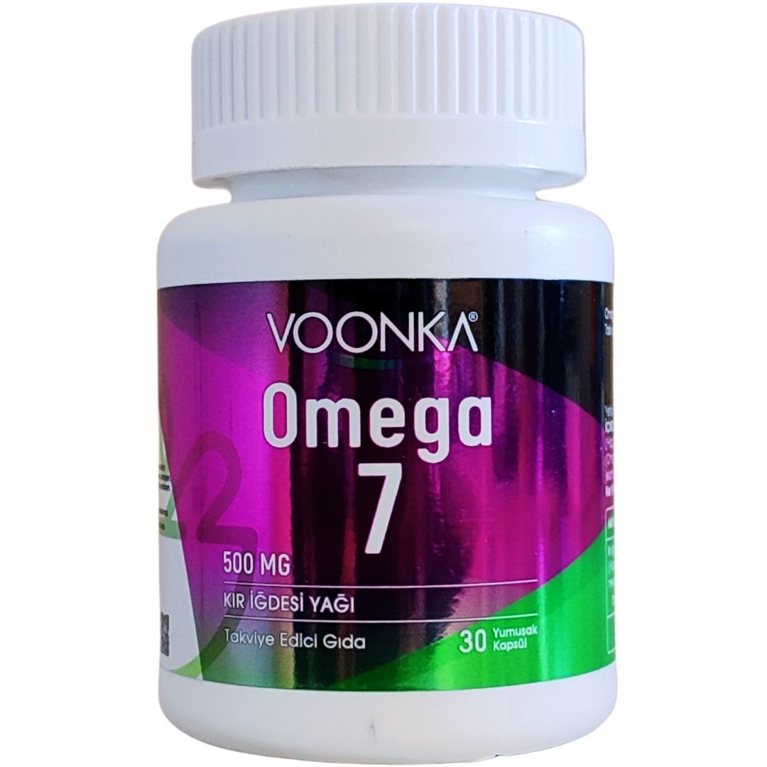 Voonka Omega 7 Kır İğdesi Yağı 500 mg 30 Kapsül