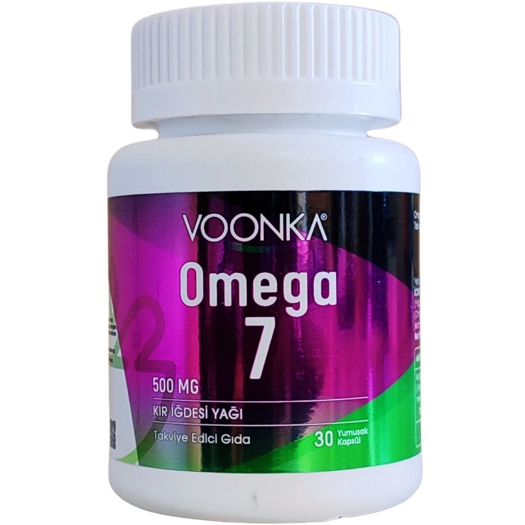 Voonka Omega 7 Kır İğdesi Yağı 500 mg 30 Kapsül