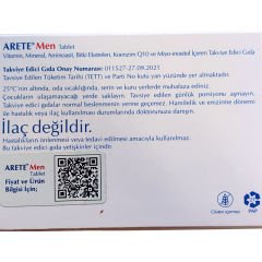 Arete Men 90 Tablet