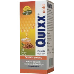 Quixx Cold Propolis, Sinir Otu, Hatmi ve Çiçek Balı İçeren Takviye Edici Gıda 120 ml