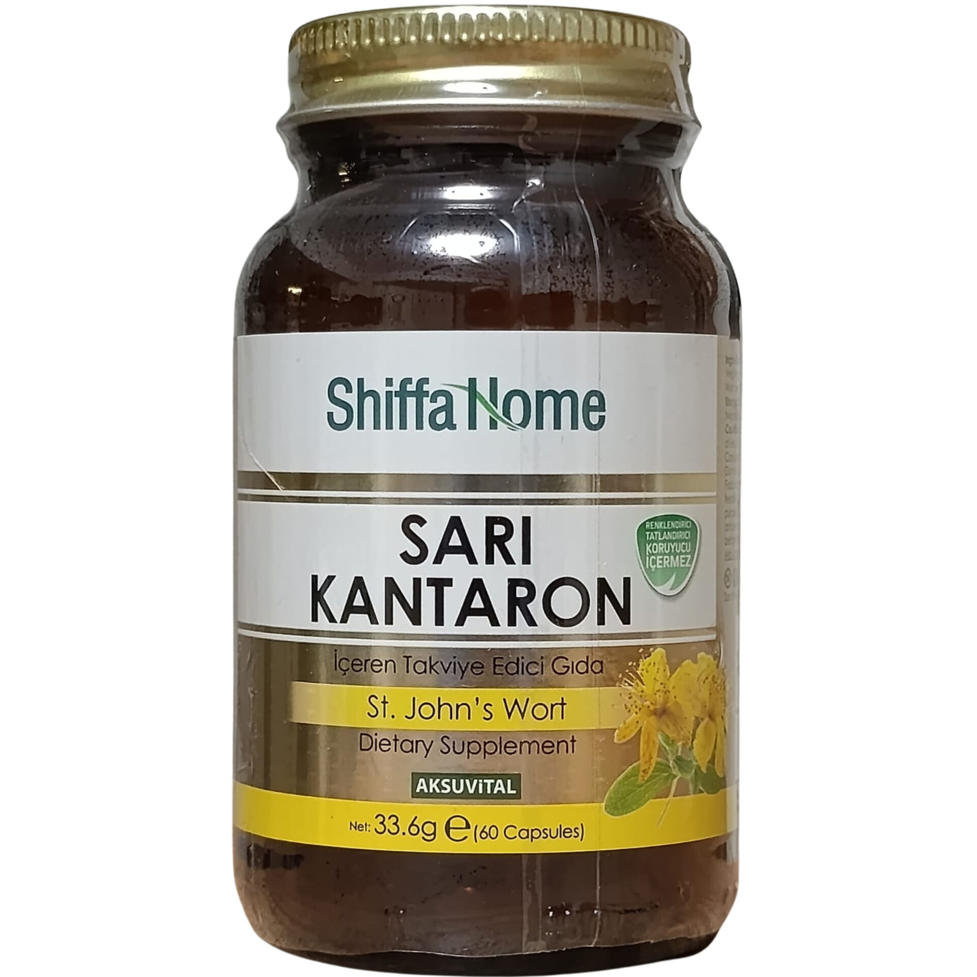 Shiffa Home Sarı Kantaron St. John's Wort 60 Kapsül