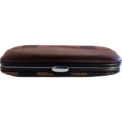 Müjgan Deri Çantalı 7 Parça Manikür Seti