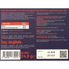 Haver Sitikolin Cognizin Alpha Gpc 30 Kapsül