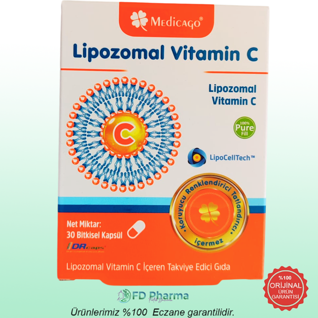 Medicago Lipozomal Vitamin C 30 Kapsül