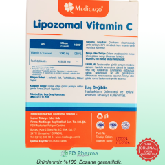 Medicago Lipozomal Vitamin C 30 Kapsül