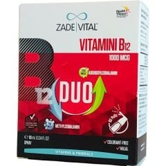 Zade Vital Vitamin B12 Duo 1000 Mcg Sprey 10 ml
