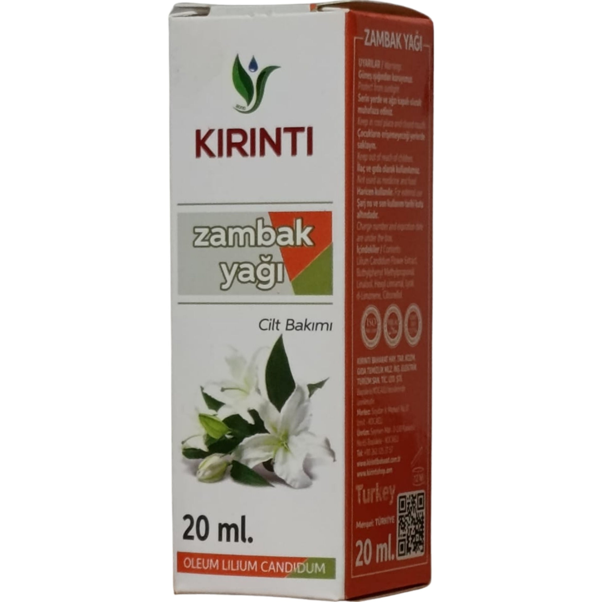 Kırıntı Zambak Yağı 20 ml