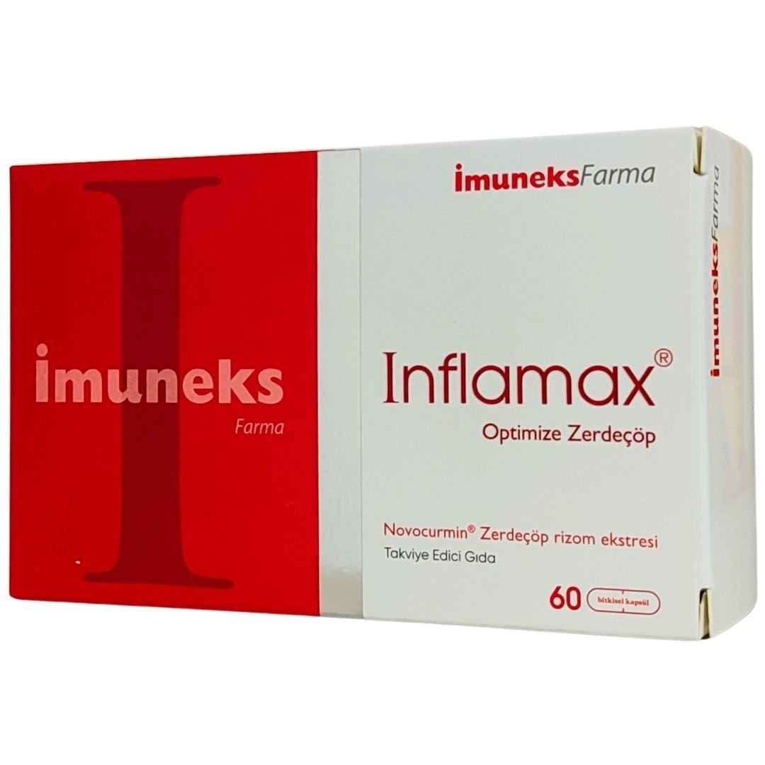 İmuneks İnflamax Optimize Zerdeçöp Curcumin 60 Kapsül