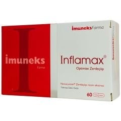 İmuneks İnflamax Optimize Zerdeçöp Curcumin 60 Kapsül