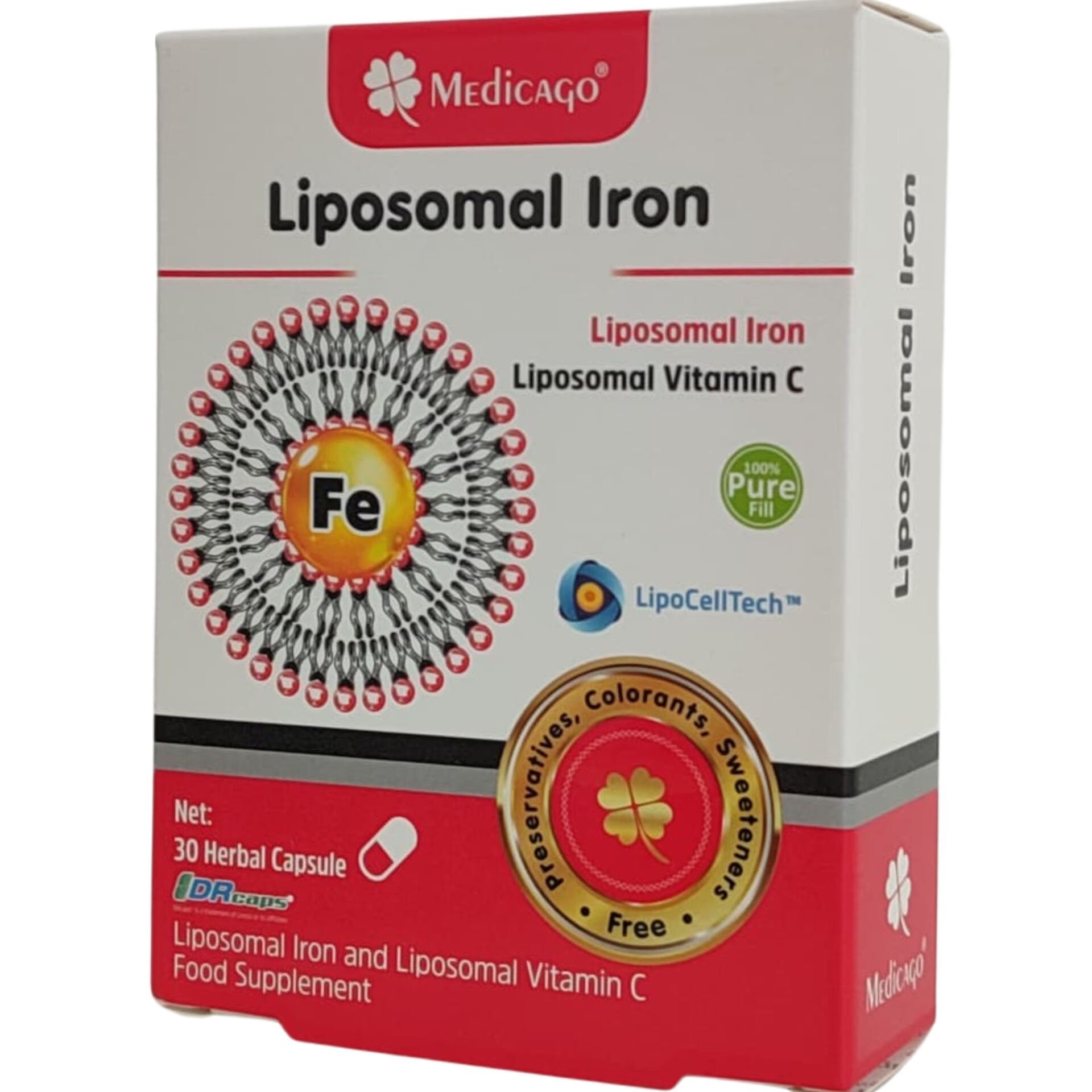 Medicago Lipozomal Demir 30 Kapsül