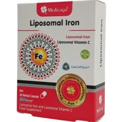 Medicago Lipozomal Demir 30 Kapsül