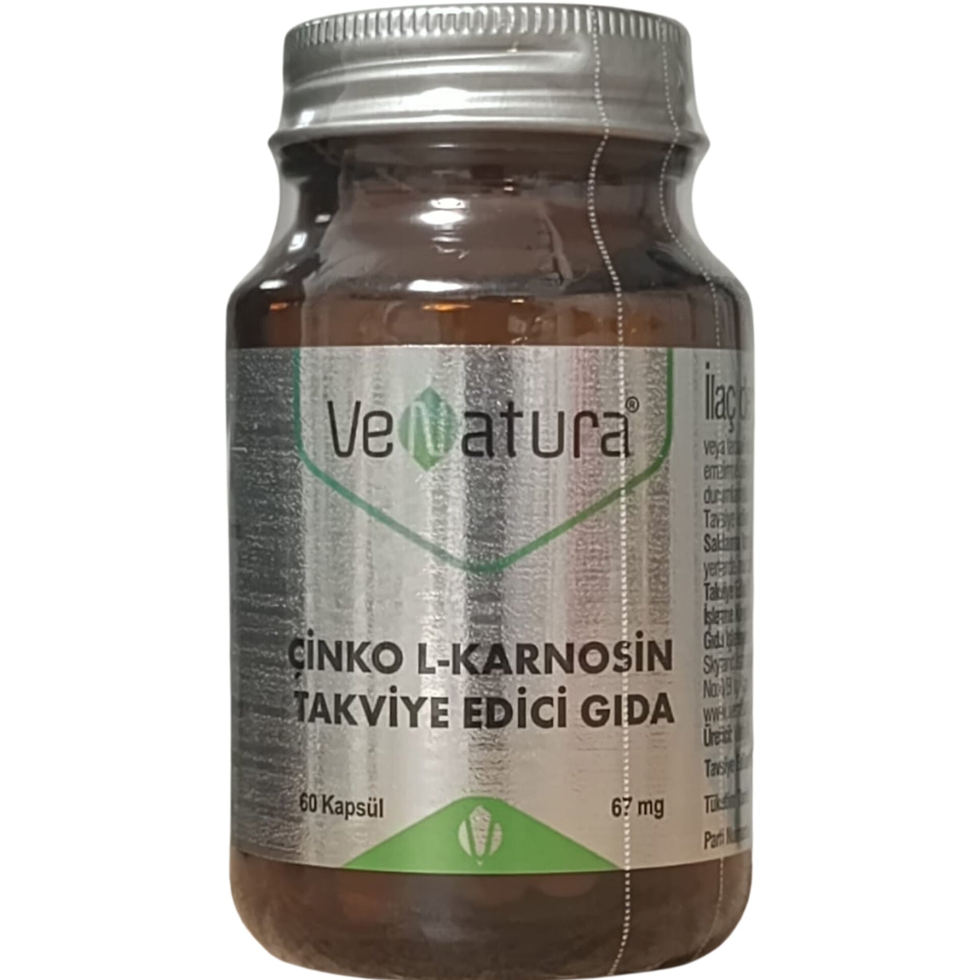 VeNatura Çinko L-Karnosin 60 Kapsül