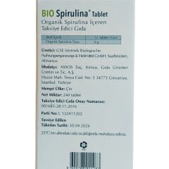 Assos Bio Spirulina 240 Tablet