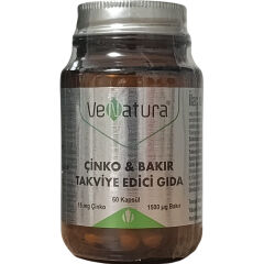 Venatura Çinko & Bakır 60 Kapsül